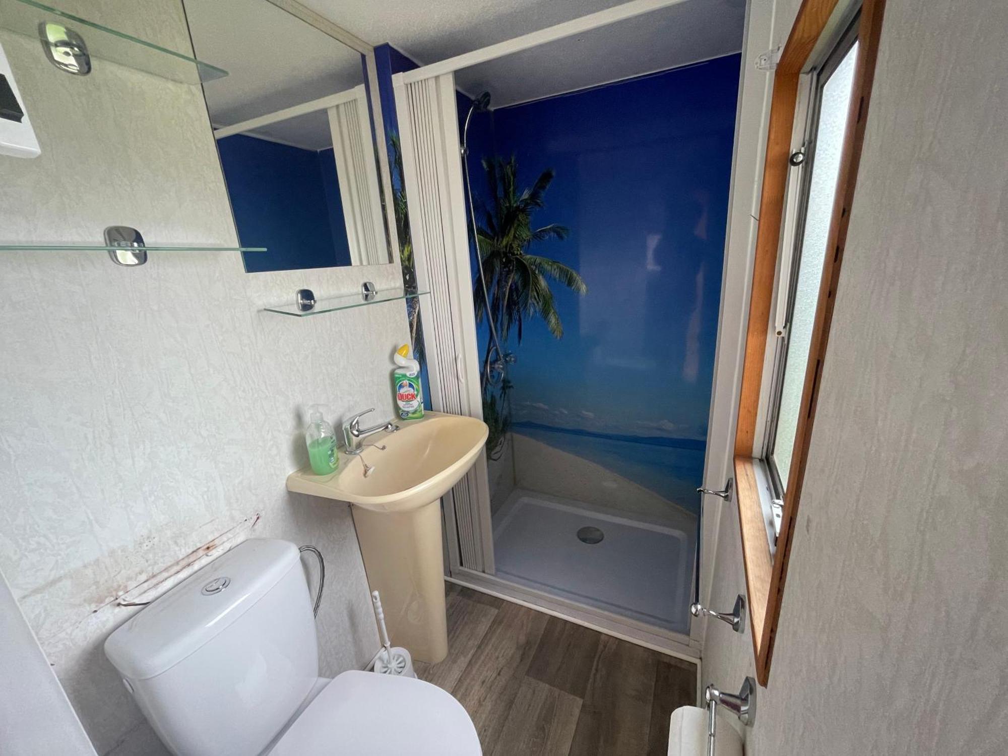 Mobilní dům Na louce v kempu Výr Vyrovice Exterior foto